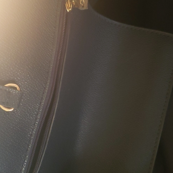 C. Wonder tote bag in green and navy - Picture 4 of 4